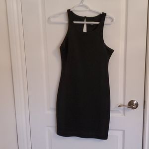 Mini black dress